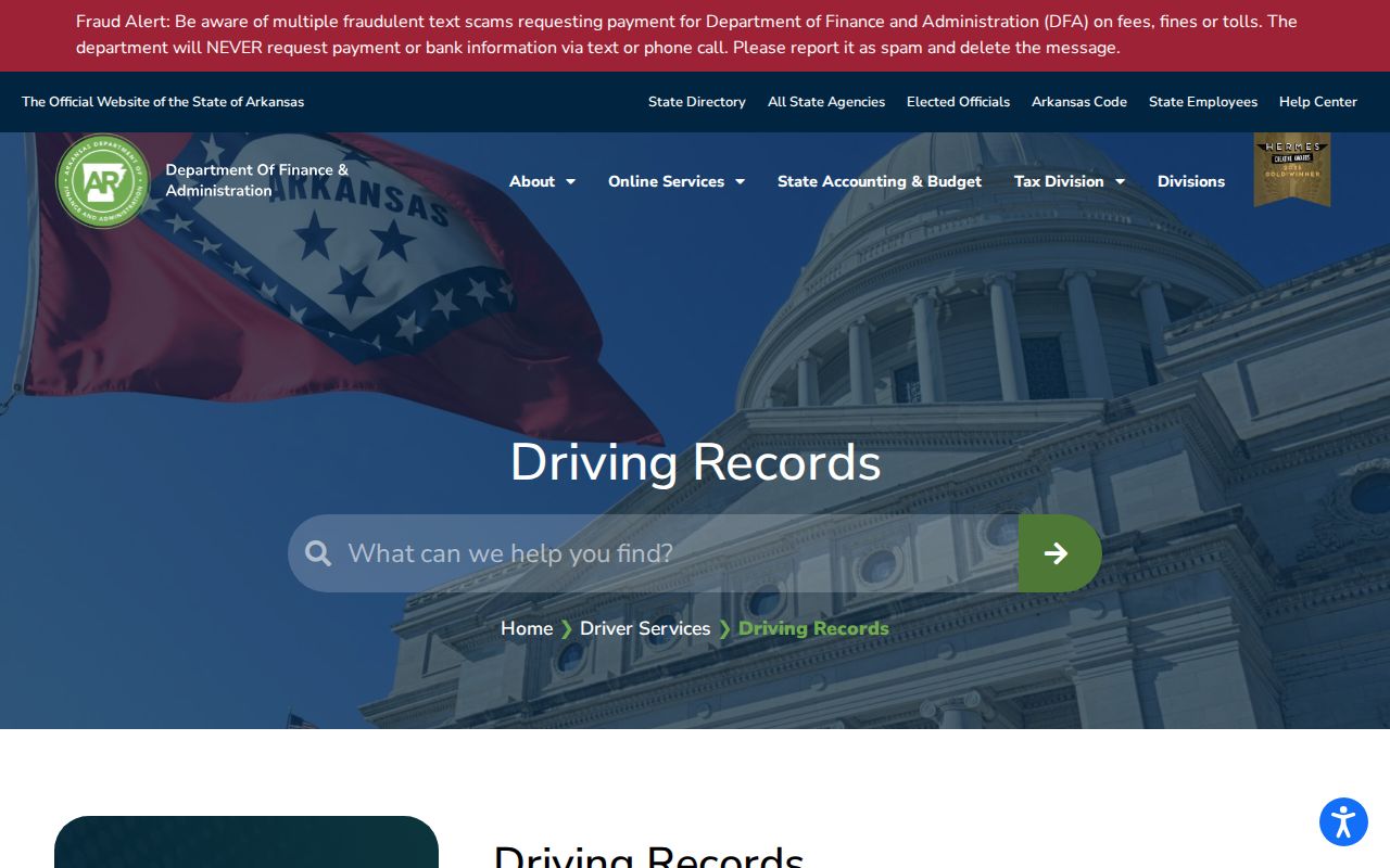 Mayflower court records compared with the separate Arkansas DFA record source